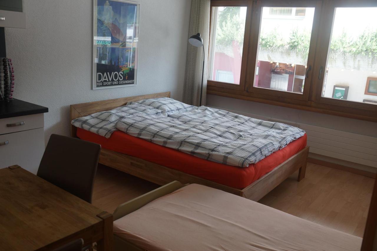 Lovely 1-Bedroom Apartment In The Heart Of Davos Kültér fotó